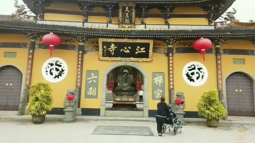 温州江心寺,著名的古刹,因在江中而得名