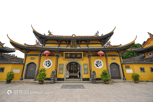 温州江心屿江心寺 瓯江明珠,千年古刹