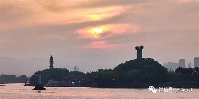 温州江心屿 瓯江之上的千年佛国，一寺双塔映古今